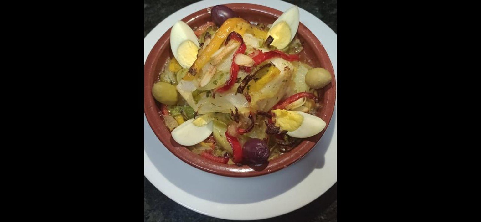 Bacalhau preparado no Empório Europa