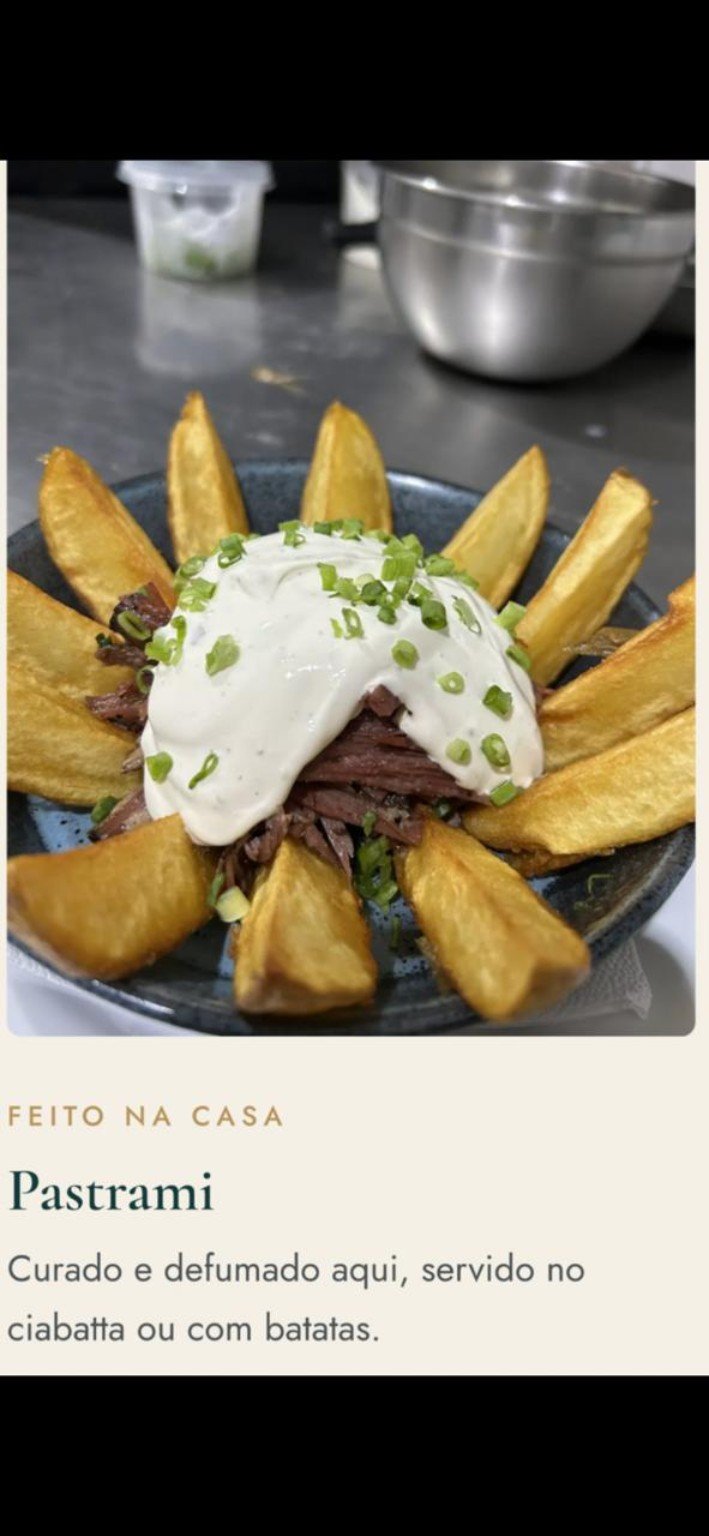 Pastrami da casa com batatas